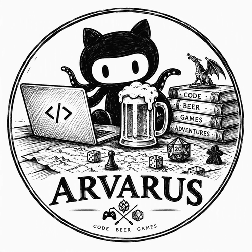 Arvarus: code, beer, games